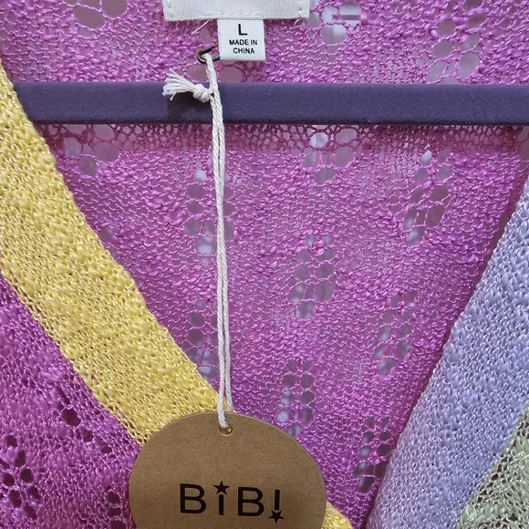 BIBI Multicolor Women's Sweater - Picture 3 of 6